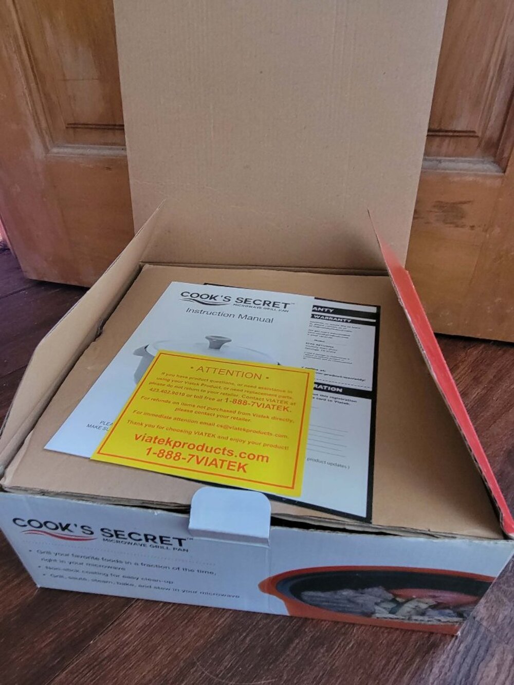Cook's Secret Microwave Grill Set - Picture 3 of 4